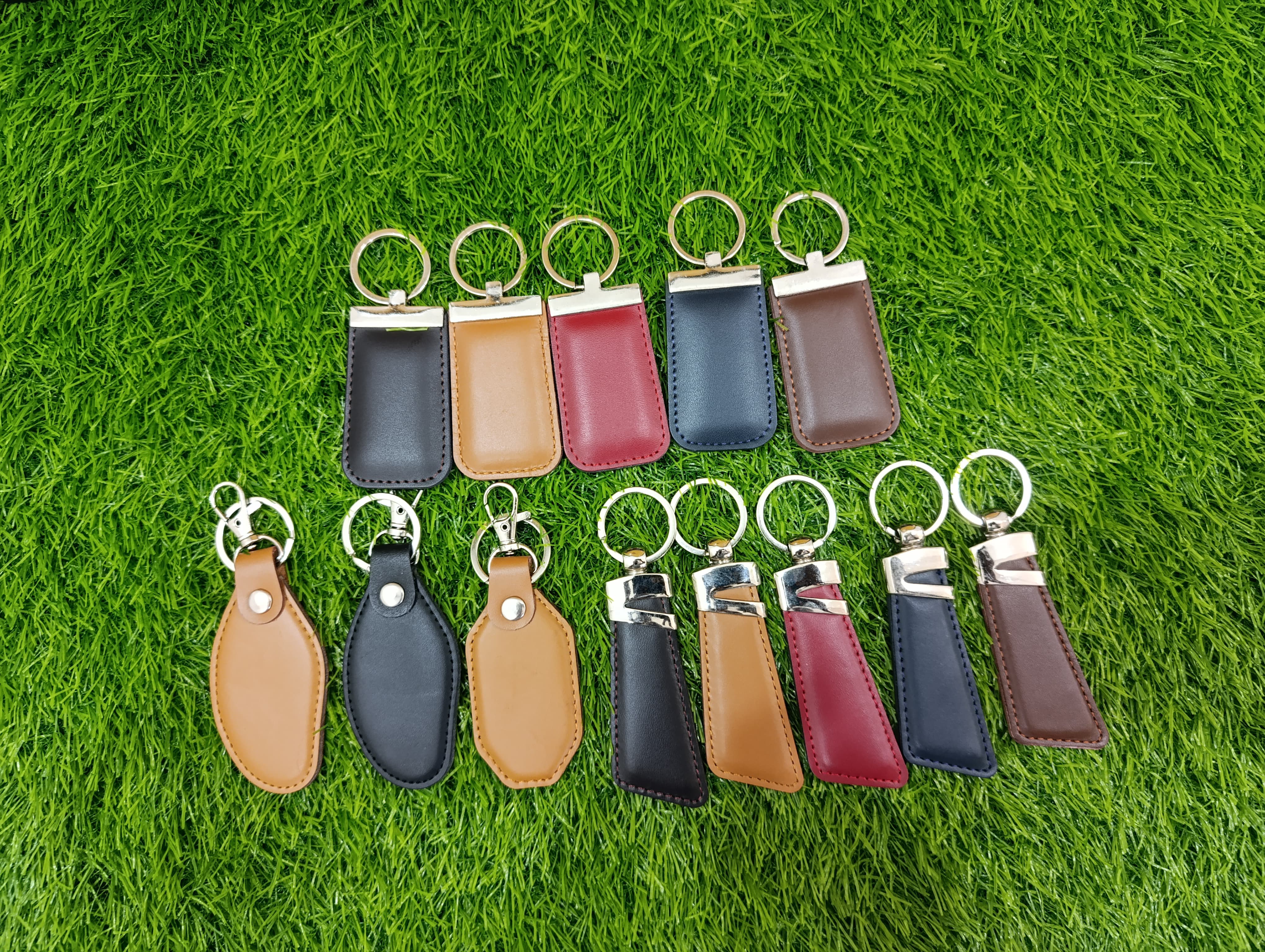 Key Aura:- Pack of 3 Luxury keys (Premium Finishing with 100% Genuine Leather)